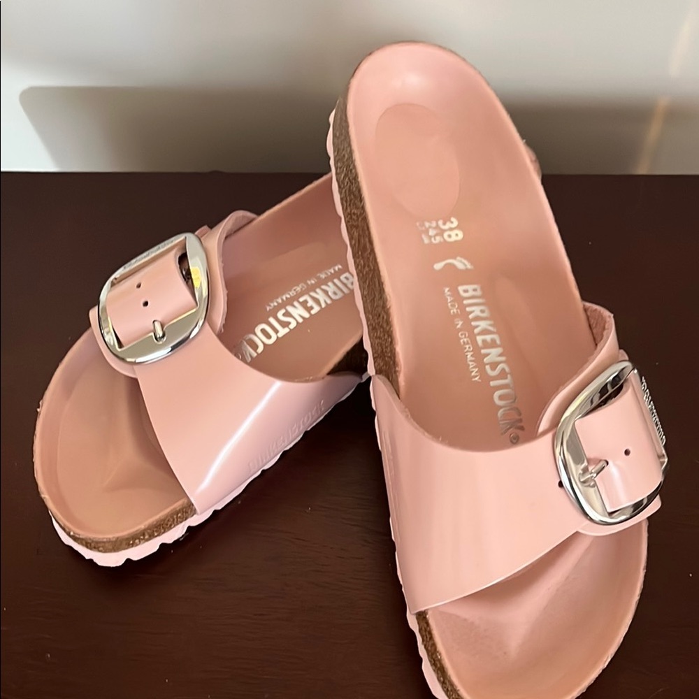 Birkenstock Pink Slide Sandals